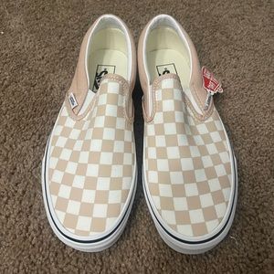Taupe Vans Size 9.0 Women’s 7.5 men’s